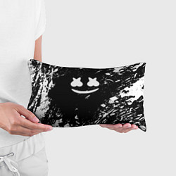 Подушка-антистресс Marshmello брызги красок, цвет: 3D-принт — фото 2