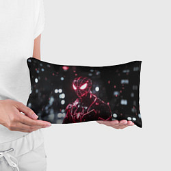 Подушка-антистресс Человек-паук в красно-черном костюме, цвет: 3D-принт — фото 2