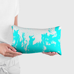 Подушка-антистресс Голубой огонь текстура, цвет: 3D-принт — фото 2
