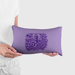 Подушка-антистресс Маяк с розами и корабли, цвет: 3D-принт — фото 2