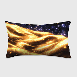 Подушка-антистресс Золотая текстура и синее небо, цвет: 3D-принт