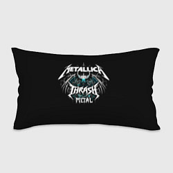 Подушка-антистресс Metallica group - thrash metal style, цвет: 3D-принт