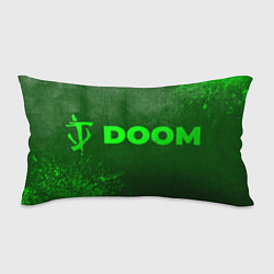 Подушка-антистресс Doom - green gradient по-горизонтали, цвет: 3D-принт