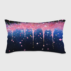 Подушка-антистресс Розово-синяя текстура, цвет: 3D-принт