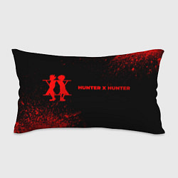 Подушка-антистресс Hunter x Hunter - red gradient по-горизонтали, цвет: 3D-принт