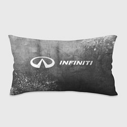 Подушка-антистресс Infiniti - grey gradient по-горизонтали, цвет: 3D-принт