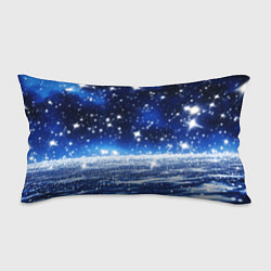 Подушка-антистресс Космический синий абстрактный фон - текстура