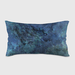 Подушка-антистресс Абстракция - dark blue sea stone, цвет: 3D-принт