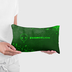 Подушка-антистресс Evangelion - green gradient по-горизонтали, цвет: 3D-принт — фото 2