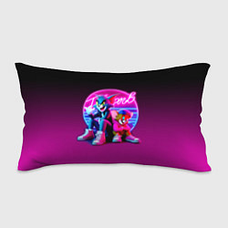 Подушка-антистресс Tom and Jerry - neon glow fantasy, цвет: 3D-принт