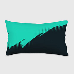 Подушка-антистресс Color black light blue, цвет: 3D-принт