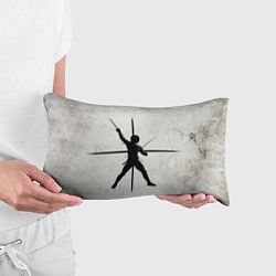 Подушка-антистресс Фехтование на саблях, цвет: 3D-принт — фото 2