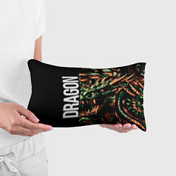 Подушка-антистресс Татуировка дракона ирезуми, цвет: 3D-принт — фото 2