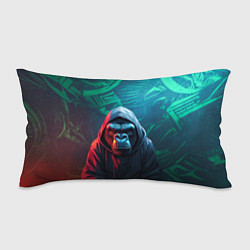Подушка-антистресс Горилла в капюшоне, цвет: 3D-принт