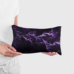 Подушка-антистресс Lightning purple flicker, цвет: 3D-принт — фото 2