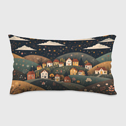 Подушка-антистресс Сказочный городок, цвет: 3D-принт