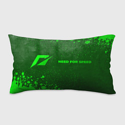 Подушка-антистресс Need for Speed - green gradient по-горизонтали, цвет: 3D-принт