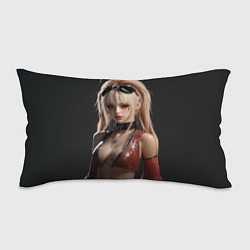 Подушка-антистресс Блондинка в рок стиле, цвет: 3D-принт