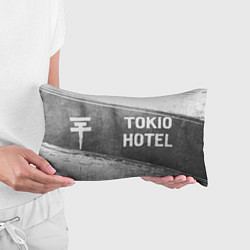 Подушка-антистресс Tokio Hotel - grey gradient по-горизонтали, цвет: 3D-принт — фото 2