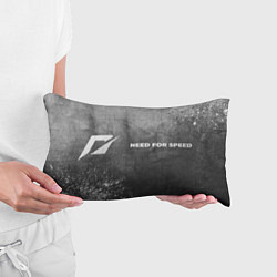 Подушка-антистресс Need for Speed - grey gradient по-горизонтали, цвет: 3D-принт — фото 2