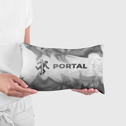 Подушка-антистресс Portal - white gradient по-горизонтали, цвет: 3D-принт — фото 2