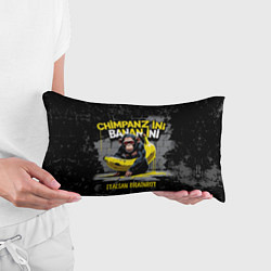 Подушка-антистресс Итальянские мемы шаманзини бананини, цвет: 3D-принт — фото 2