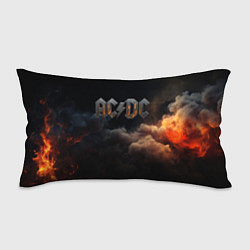 Подушка-антистресс ACDC металлический лого, цвет: 3D-принт
