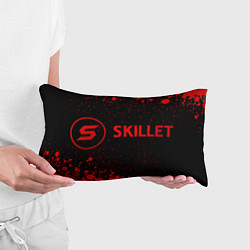 Подушка-антистресс Skillet - red gradient по-горизонтали, цвет: 3D-принт — фото 2