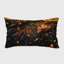 Подушка-антистресс ACDC в стиле нашивки, цвет: 3D-принт