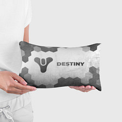 Подушка-антистресс Destiny - white gradient по-горизонтали, цвет: 3D-принт — фото 2