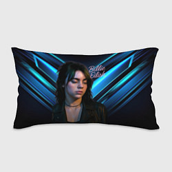 Подушка-антистресс Билли Айлиш грустный взгляд, цвет: 3D-принт