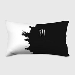 Подушка-антистресс Monster energy краски белые, цвет: 3D-принт