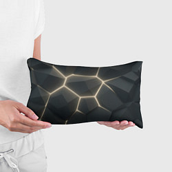 Подушка-антистресс Объемные серые плиты, цвет: 3D-принт — фото 2