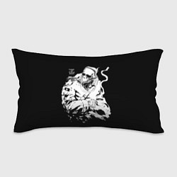 Подушка-антистресс Скелет с кружкой, цвет: 3D-принт