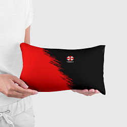 Подушка-антистресс Umbrella Corp - red and black, цвет: 3D-принт — фото 2