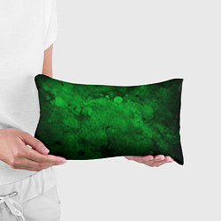 Подушка-антистресс Абстракция - green acid stains, цвет: 3D-принт — фото 2