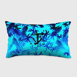 Подушка-антистресс Doom неоновые тропики, цвет: 3D-принт