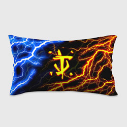 Подушка-антистресс Doom молнии шторм, цвет: 3D-принт