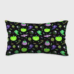 Подушка-антистресс Halloween black pumpkin pattern, цвет: 3D-принт