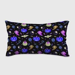Подушка-антистресс Halloween blue black pumpkin, цвет: 3D-принт
