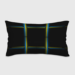 Подушка-антистресс Neon yellow blue, цвет: 3D-принт