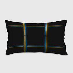 Подушка-антистресс Neon yellow light blue, цвет: 3D-принт