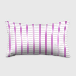 Подушка-антистресс Color white cage pink line, цвет: 3D-принт