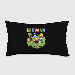 Подушка-антистресс Нирвана мультяшный стиль, цвет: 3D-принт