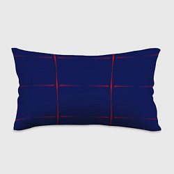 Подушка-антистресс Color blue red stripes, цвет: 3D-принт