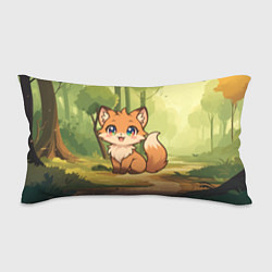 Подушка-антистресс Кавайная лисичка - аниме, цвет: 3D-принт