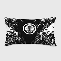 Подушка-антистресс Inter белые штрихи красок, цвет: 3D-принт
