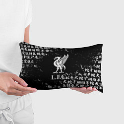 Подушка-антистресс Ливерпуль японские символы, цвет: 3D-принт — фото 2