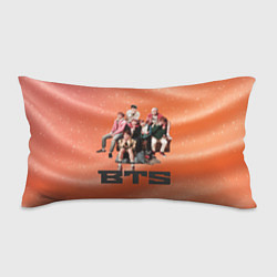Подушка-антистресс BTS фотка на диване, цвет: 3D-принт