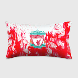 Подушка-антистресс Liverpool розовый огонь, цвет: 3D-принт